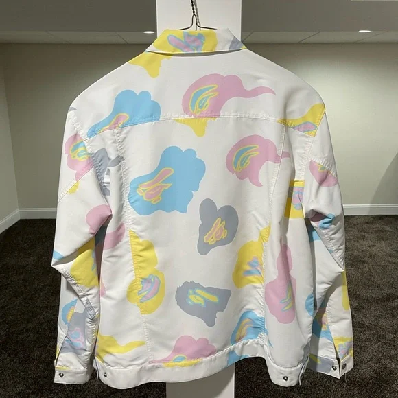 Bape OG Cotton Candy Button Up Shirt Jacket